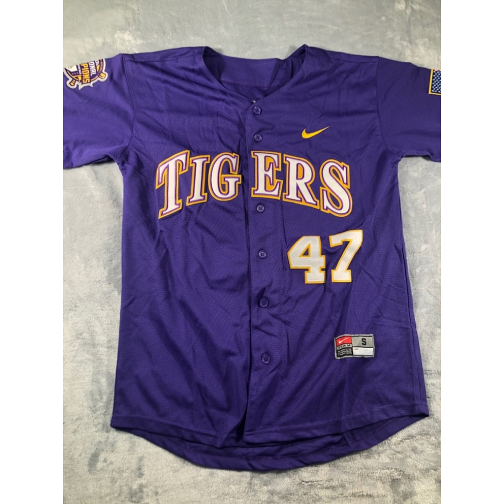Lsu tiger jersey 47 size small